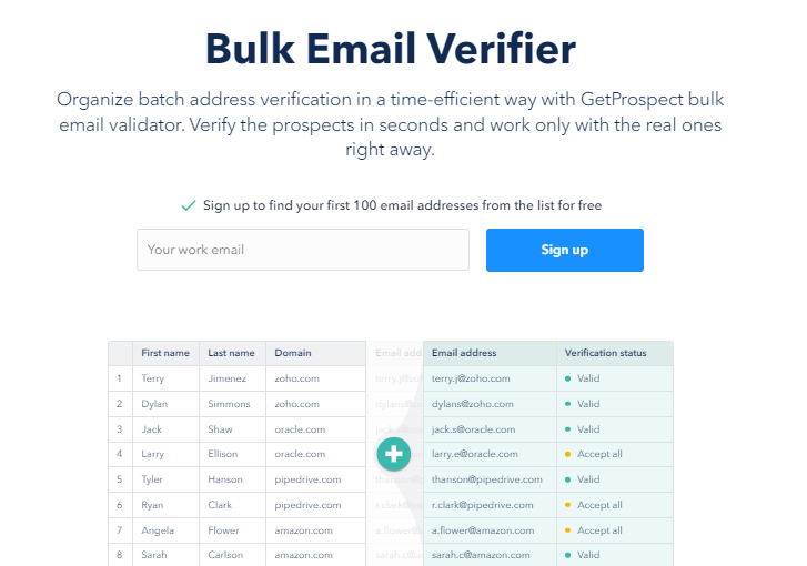 how to verify bulk email addresses free