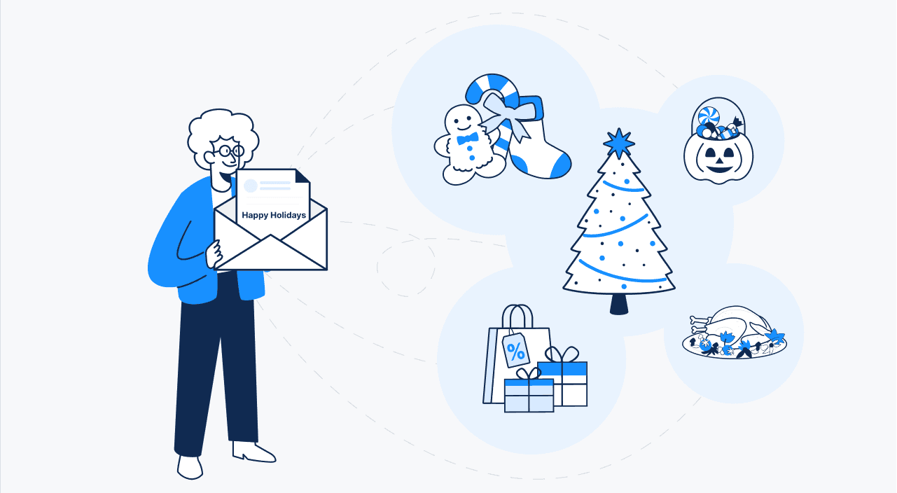 20 Holiday email templates to clients